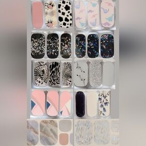 Bundle: 10 Lily & Fox Nail Wraps
